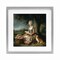 Stupell Industries Rococo Woman with Dog Framed Print Under Glass, design by The Wands Want